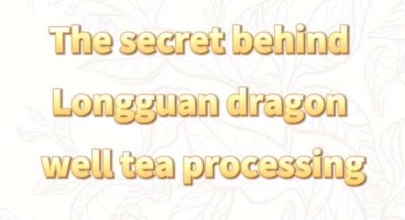 294:Secrets behind Longguan DragonWell tea making