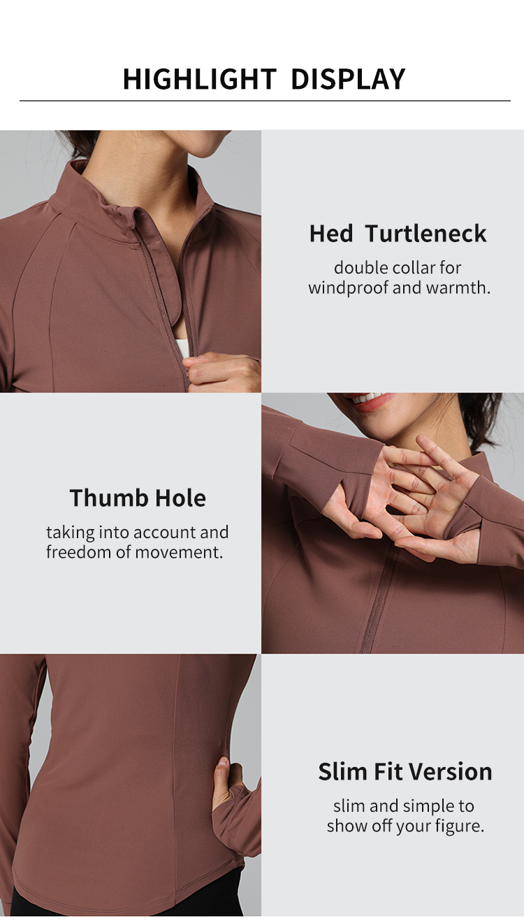 Stand Up Collar Sports Jacket With Side Invisible Zipper  Pocket