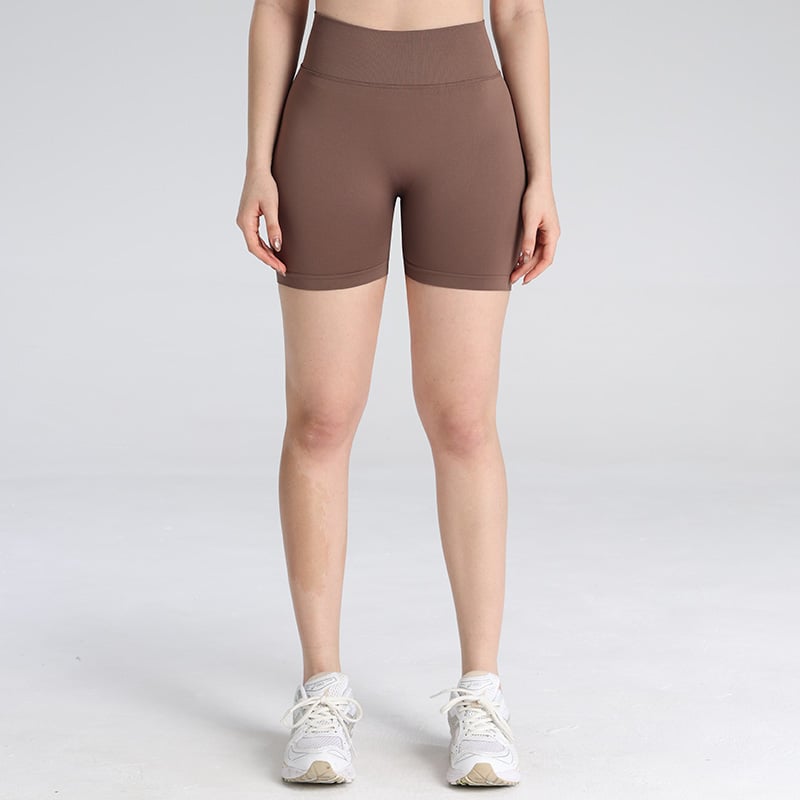 Seamless Hip-Lift Yoga Leggings Scrunch Butt Gym Shorts