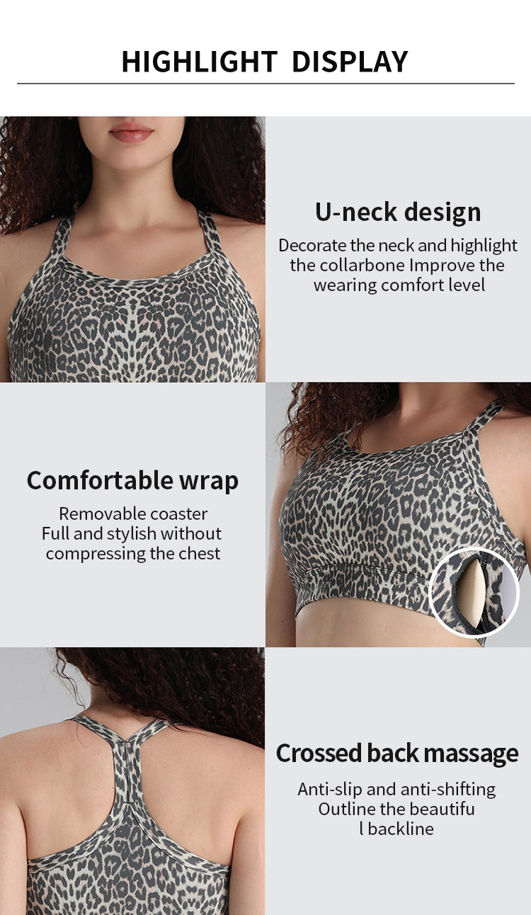 Crisscross Back Sports Bra - Twist Front, Breathable supplier