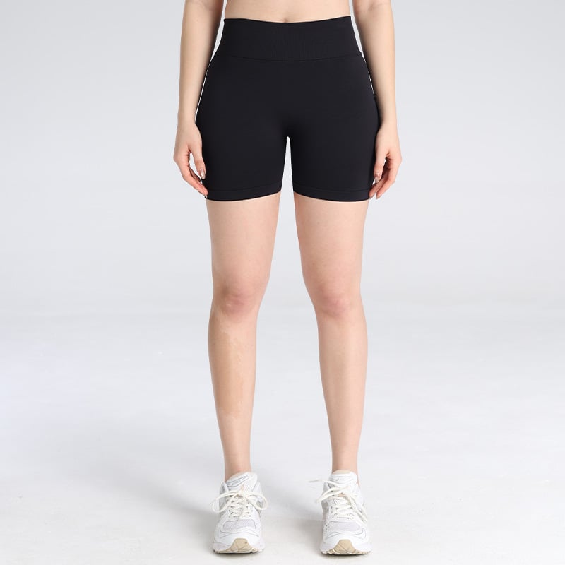 Seamless Hip-Lift Yoga Leggings Scrunch Butt Gym Shorts