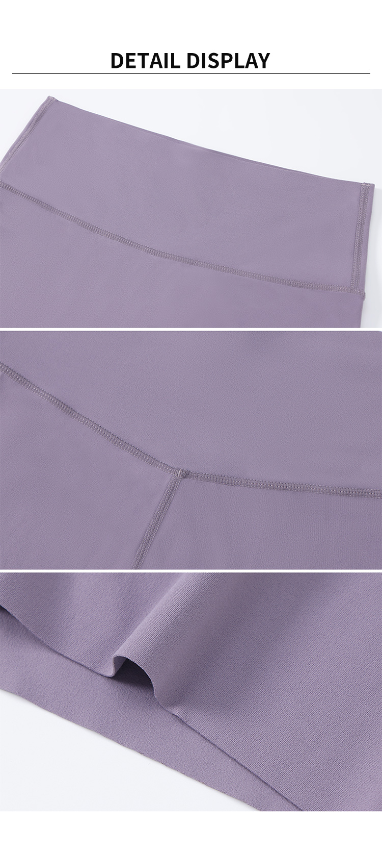 No T-shaped ines Breathable High Elasticity Butt Lift Yoga Shorts