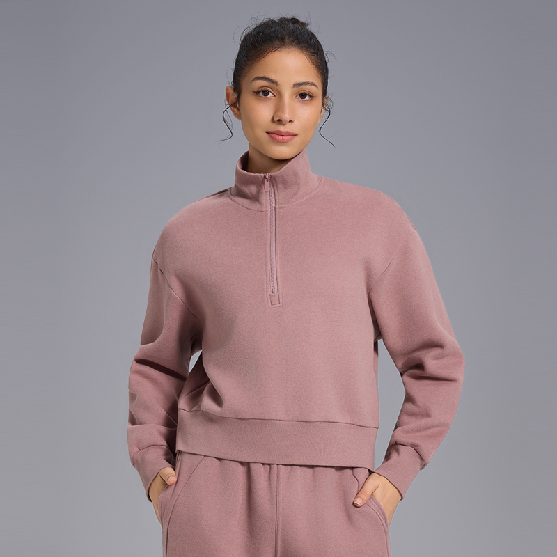 High-Quality Women’s Quarter Zip Sweatshirt for Every Occasion