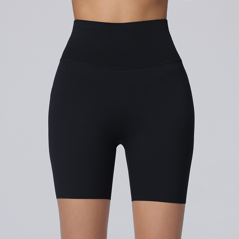 No T-shaped ines Breathable High Elasticity Butt Lift Yoga Shorts
