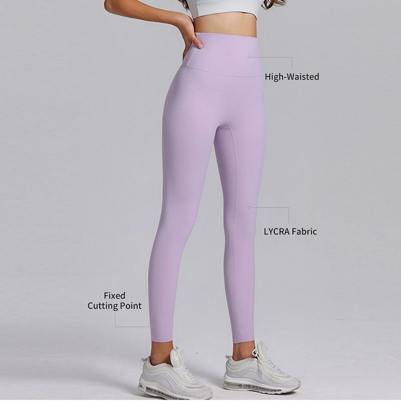Best-seller : Leggings à découpe laser avec ligne inférieure soulignée et poche thermosoudée à la taille