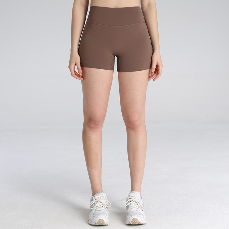 3.5inch Inseam High Waist Comfortable Soft Tummy Control Yoga Shorts