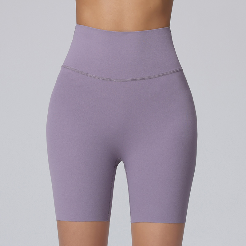 No T-shaped ines Breathable High Elasticity Butt Lift Yoga Shorts