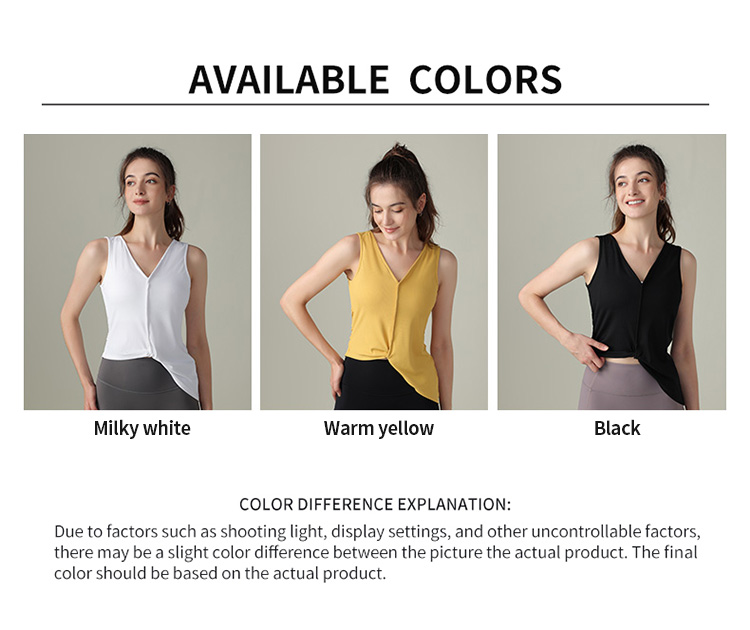 Breathable Sleeveless Vest Loose Yoga Sports Tank Top(2 Ways to Wear)