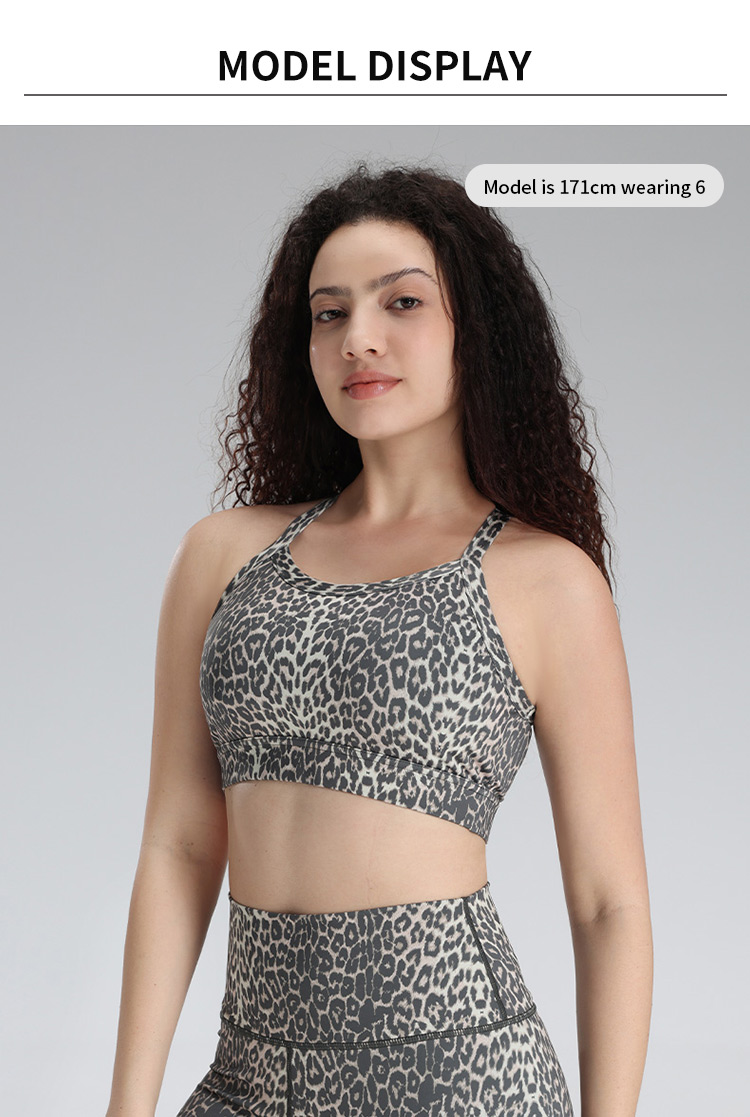 Crisscross Back Sports Bra - Twist Front, Breathable factory
