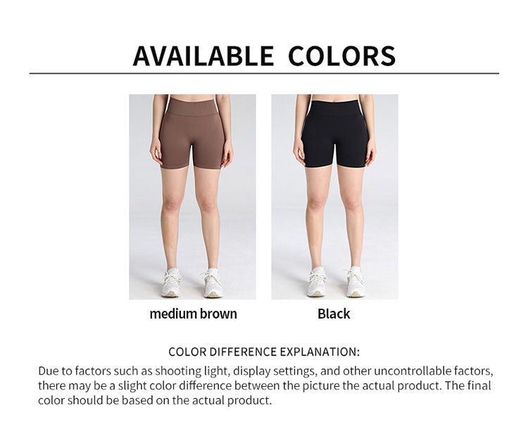Seamless Hip-Lift Yoga Leggings Scrunch Butt Gym Shorts