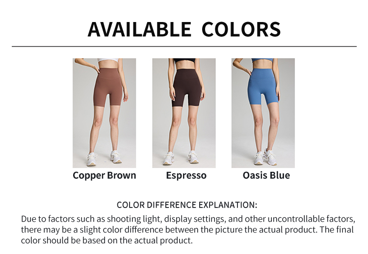 Breathable Simple High Elastic Running Gym Fitness Leggings Bike Yoga Shorts
