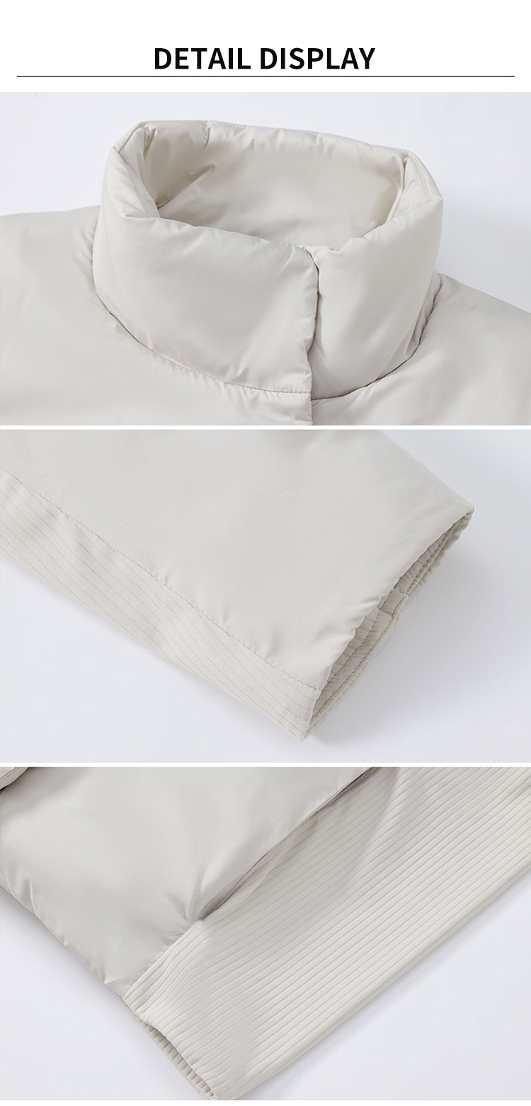 Lightweight Stand - Up Collar Jacket | Short A - Line, Breathable, Invisible Pocket, Workout Casual Outerwear