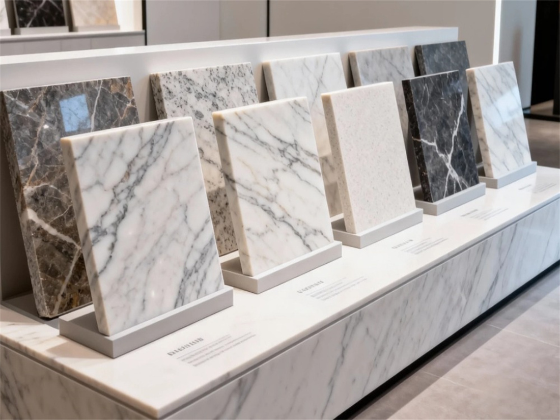 Unterschied zwischen Naturmarmor und Kunststeinmarmor