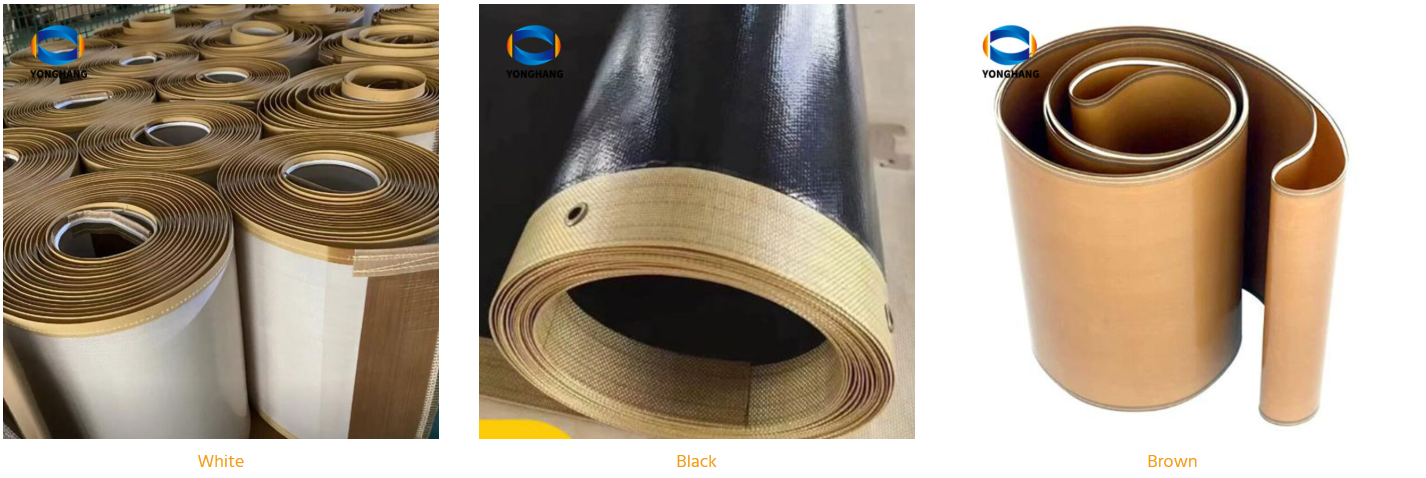white black brown Teflon Food-Grade PTFE Pancake Baking Belts.png