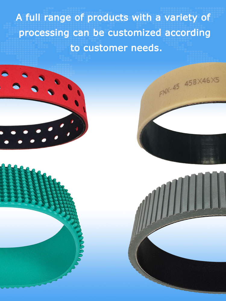 Friction Feeder Belt For Paging Machine manufacture