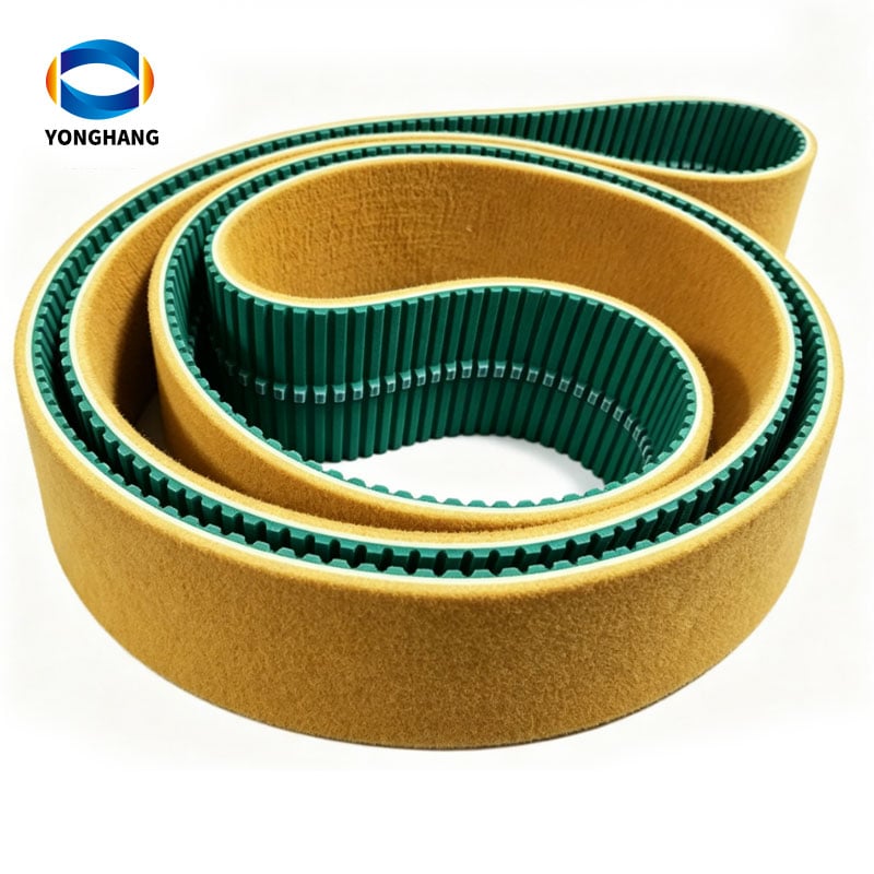 PU timing belt 600°C POB felt coating