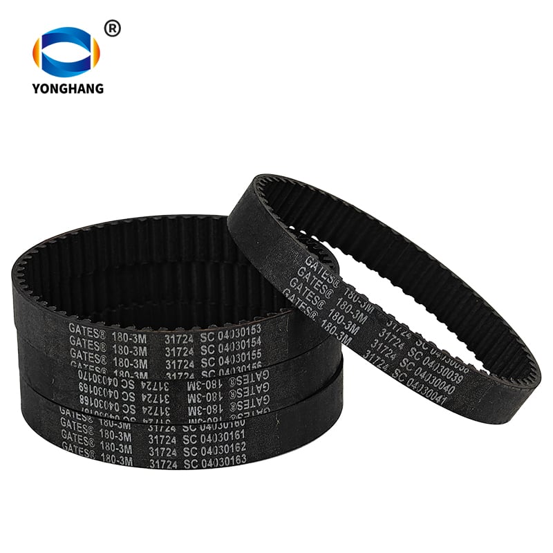 180-3M Gates originele rubber tandriem – op maat verkrijgbaar
