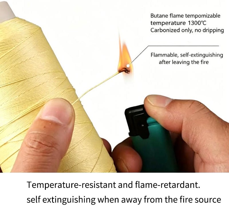 Kevlar-tråd til reparation af PTFE-mesh-bælte