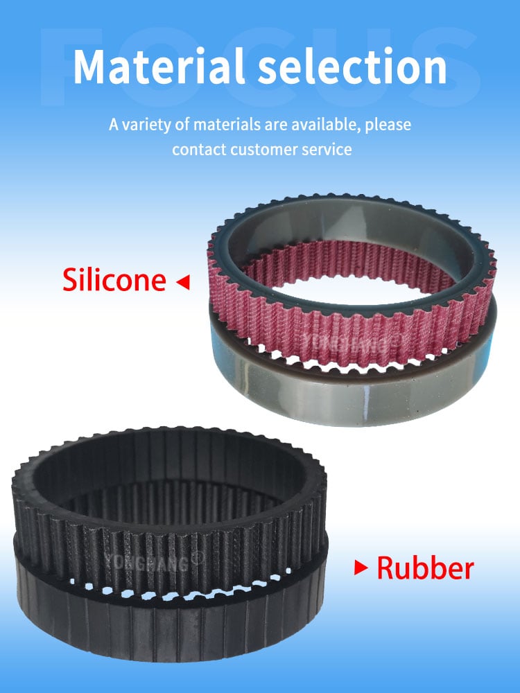 5M-240/210-15mm Window cleaner robot timing tracks belts details