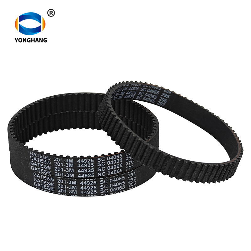 201-3M Gates originele rubber tandriem – op maat verkrijgbaar