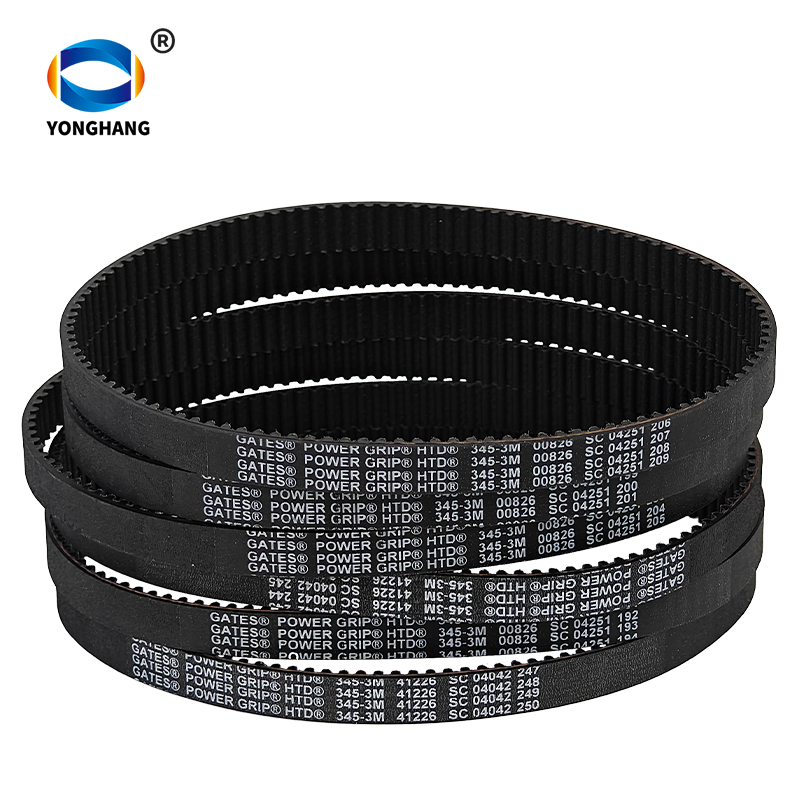 345-3M Gates originele rubber tandriem – op maat verkrijgbaar