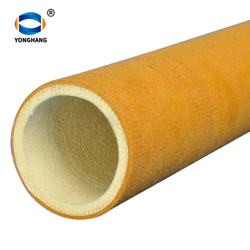 PBO 600°C Seamless Felt Roller Sleeve for Aluminum Extrusion