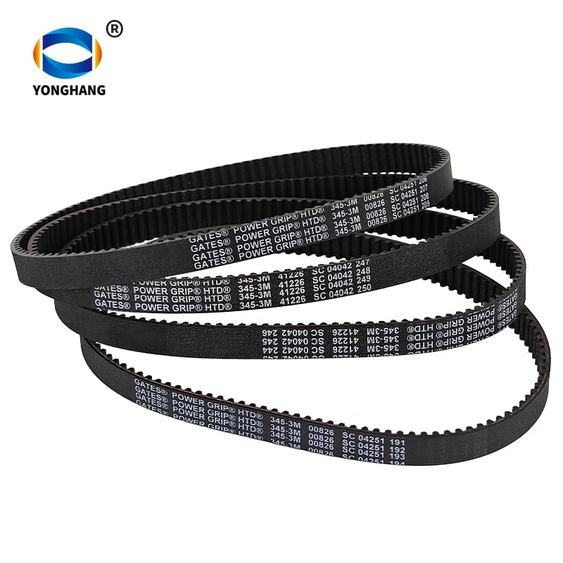 345-3M Gates originele rubber tandriem – op maat verkrijgbaar