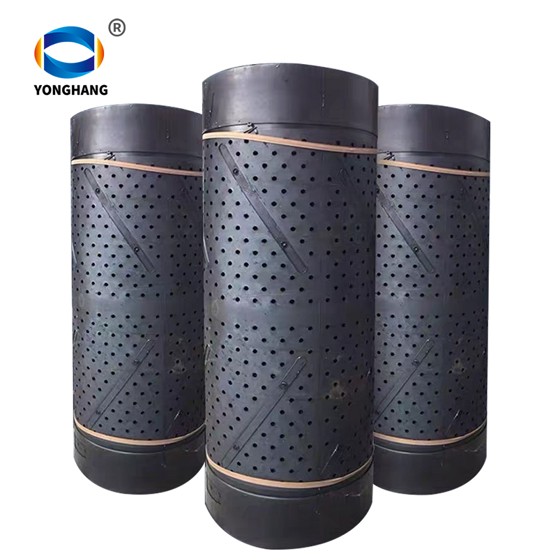 Rubber conveyor belt for shot blasting machine