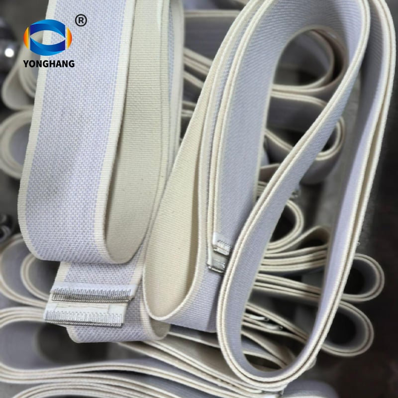 Polyester Anti-Slip Folding Machine Belt with Rubber Dots
