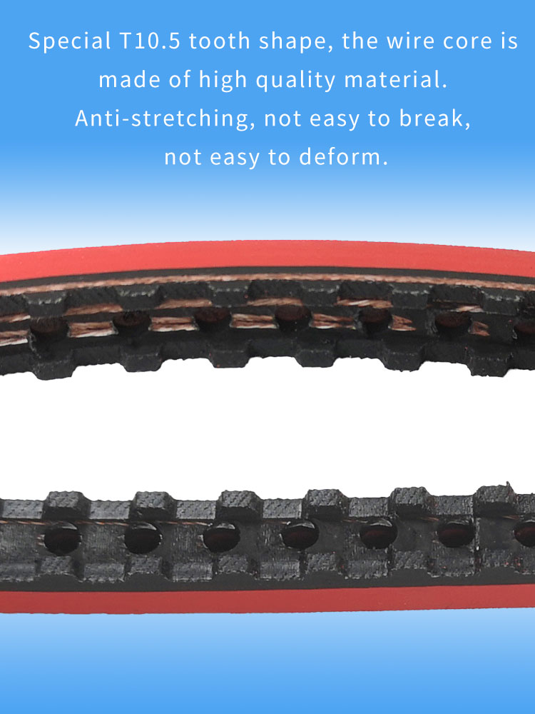 T10.5 Timing Belt for Tobacco machine  details