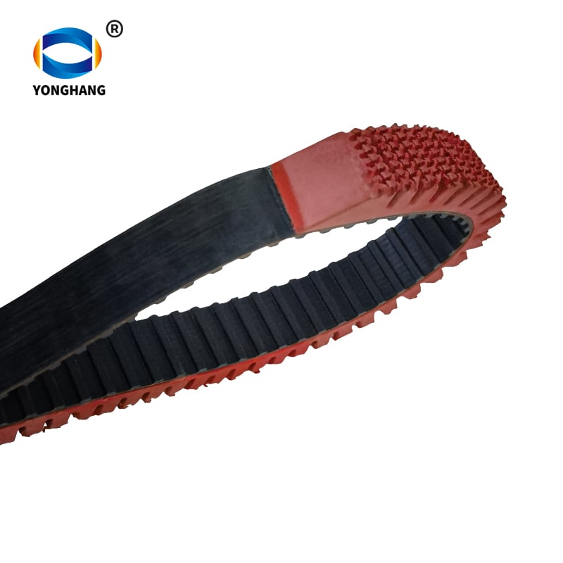Super Grip Rubber-omhulsel-sinkronriem vir noue logistieke sorteermasjien
