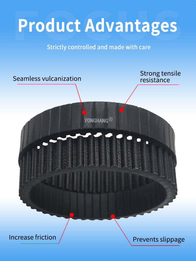 5M-240/210-15mm Window cleaner robot timing tracks belts manufacture