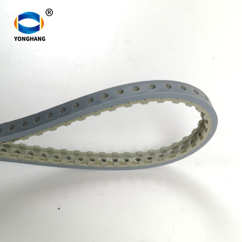 สายพานดึงลงแบบ VFFS ที่เคลือบซิลิโคนอย่างแท้จริงไม่มีที่สิ้นสุด รุ่น T10.5-934.5 มม.
