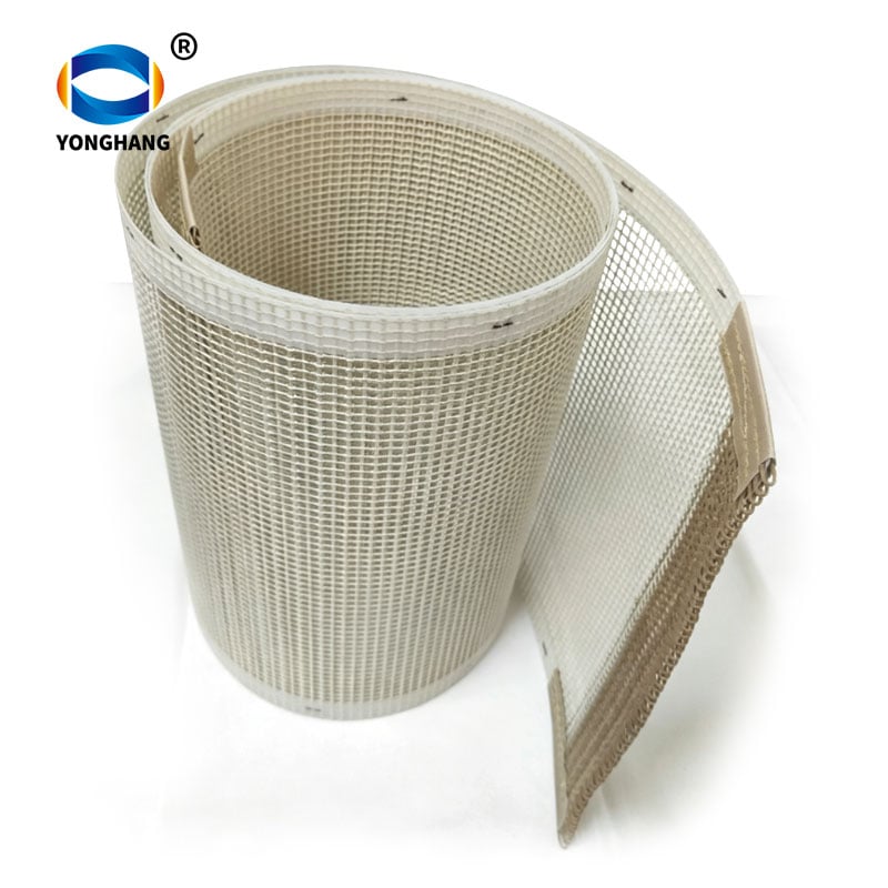 Witte PTFE (Teflon) transportnetbanden