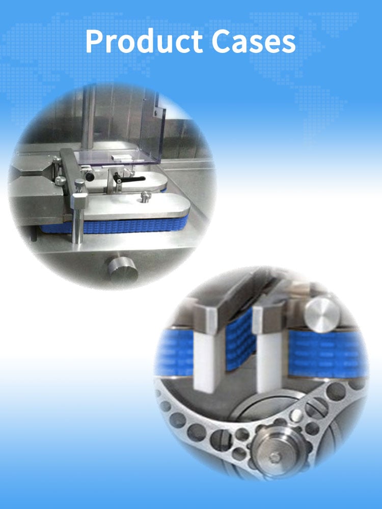 Blue Silicone Sausage Timing Belts supplier