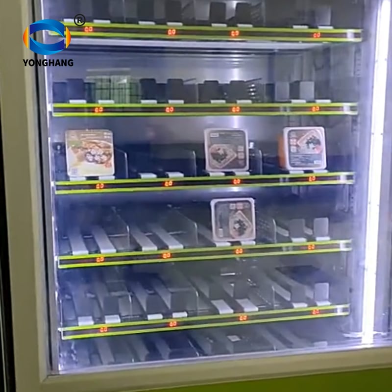 حزام ناقل أحادي المسار مع محرك لآلة بيع الأطعمة التلقائية للخدمة الذاتية