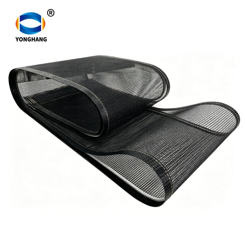 zwarte antistatische PTFE transportnetband