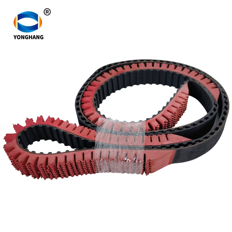 Super Grip Rubber-omhulsel-sinkronriem vir noue logistieke sorteermasjien