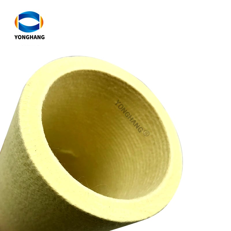 High-Temperature Resistant Felt Roller Sleeves | Heat-Safe Aluminum Handling