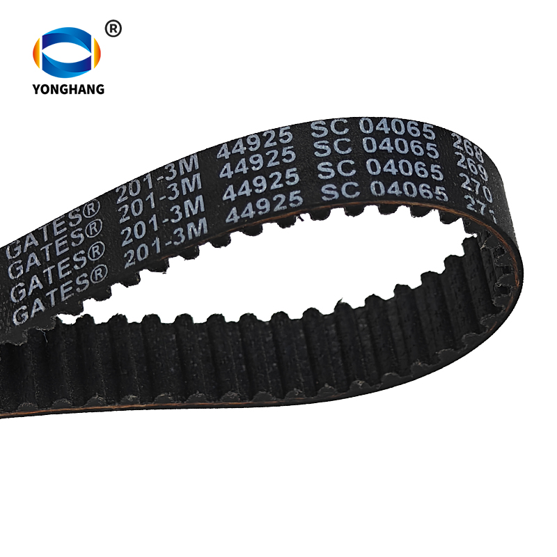 201-3M Gates originele rubber tandriem – op maat verkrijgbaar