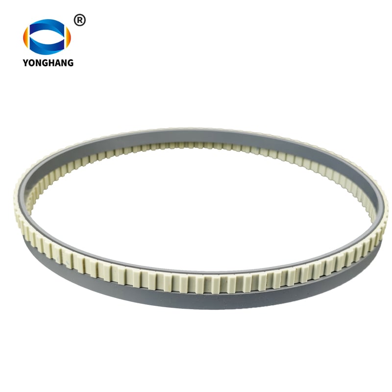 สายพานดึงลงแบบ VFFS ที่เคลือบซิลิโคนอย่างแท้จริงไม่มีที่สิ้นสุด รุ่น T10.5-934.5 มม.