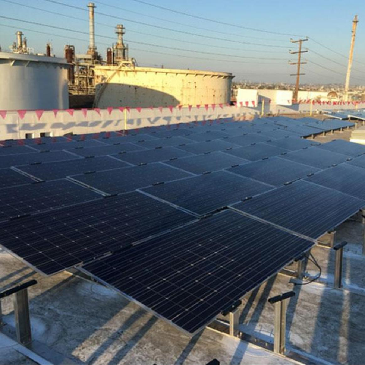 10MW Frameless panel clamp mount in United States