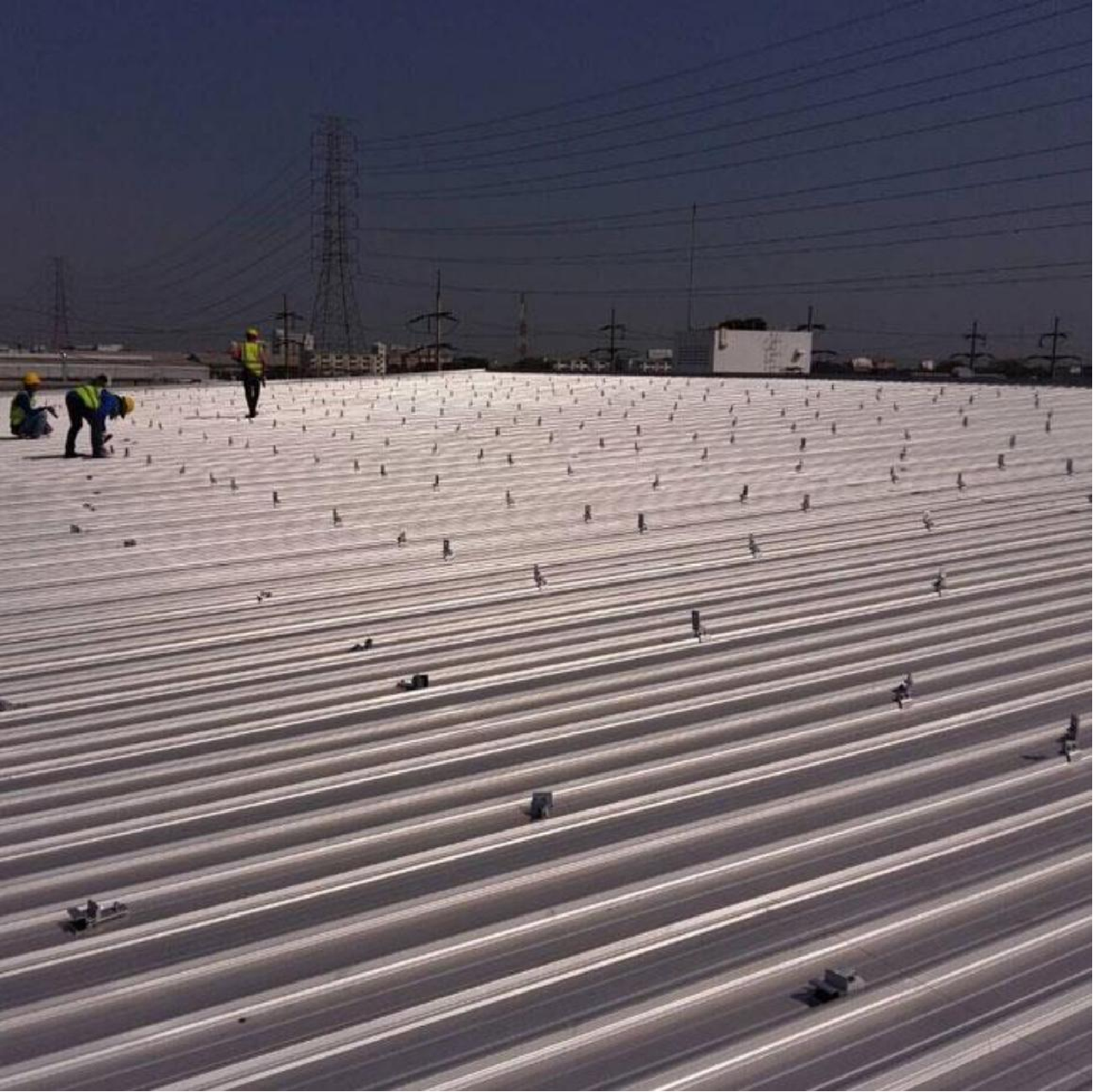 1MW Tin Roof Mount System in Thailand