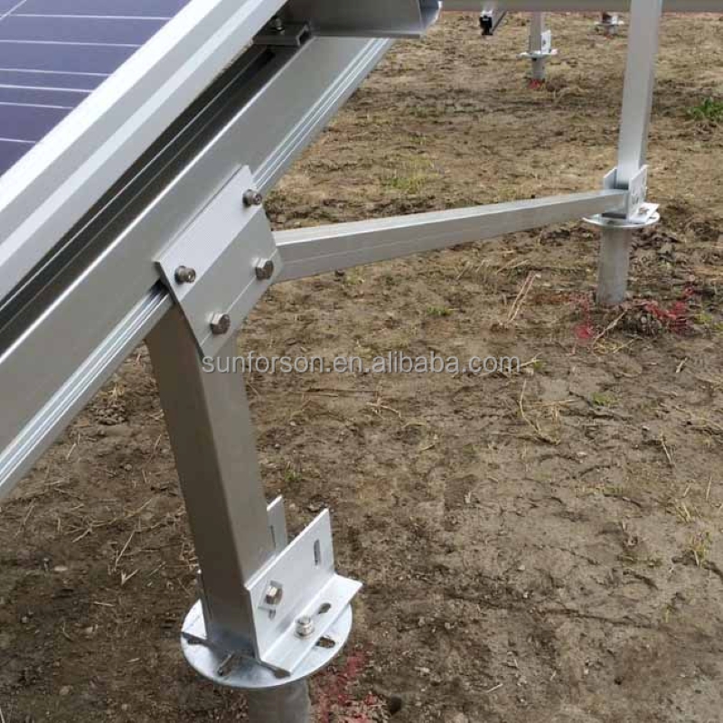Maaasahang Solusyon sa Solar Racking na Nakabase sa Lupa