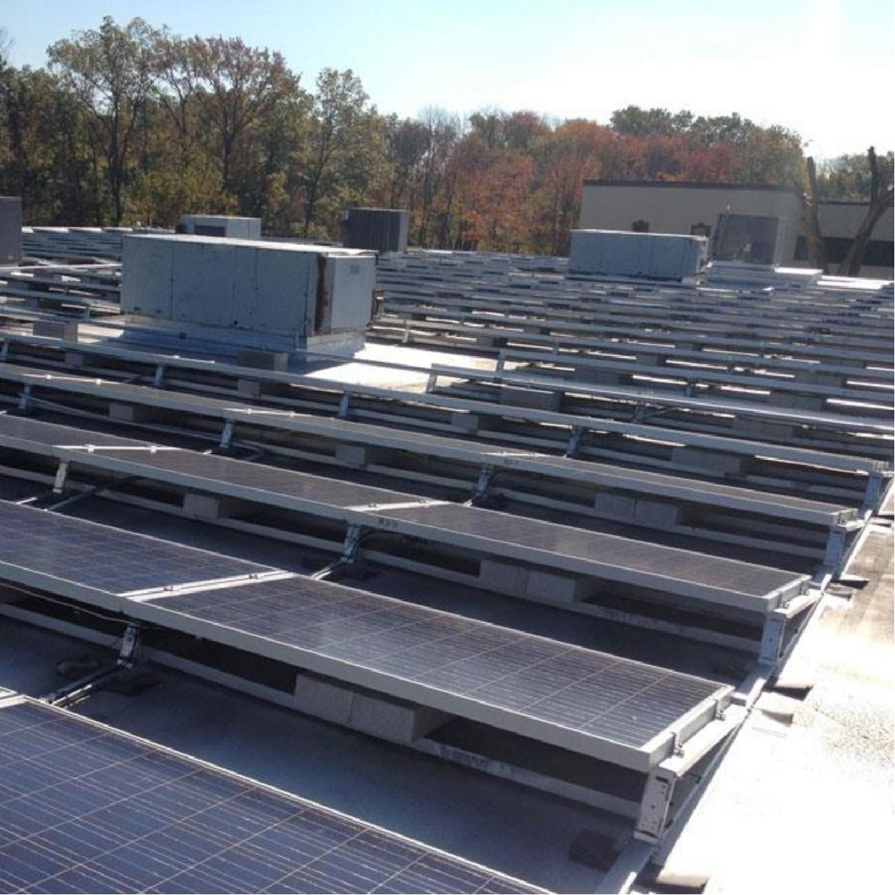 800KW Railless ballast mount in United Sates