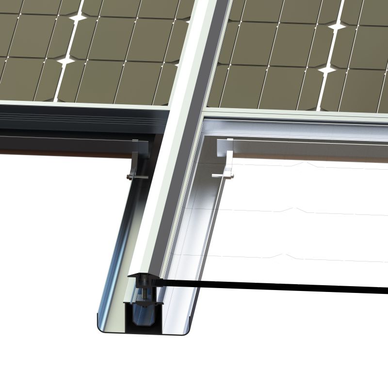 Mga Premium na Solusyon sa Solar Racking na Nakakabit sa Buko para sa Epektibong Pagbuo ng Enerhiya
