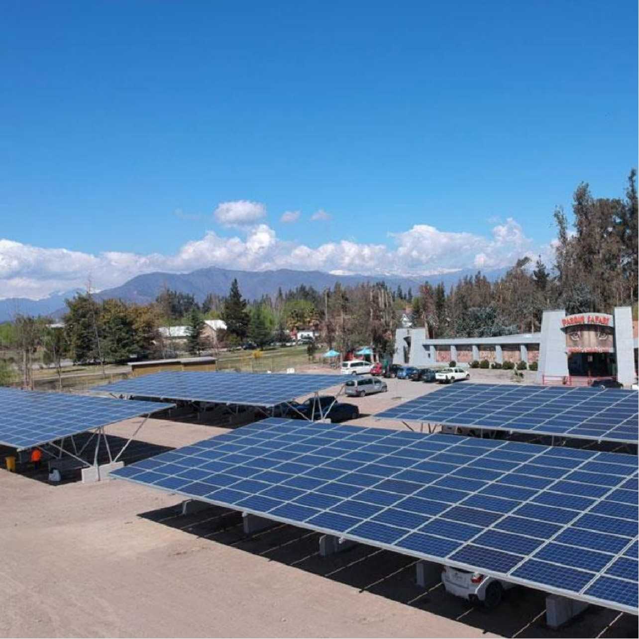 500KW Carport Mount Racking in Chile