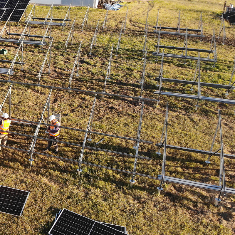 Mataas na Kalidad na Mga Rack para sa Solar Panel para sa Pag-install sa Lupa