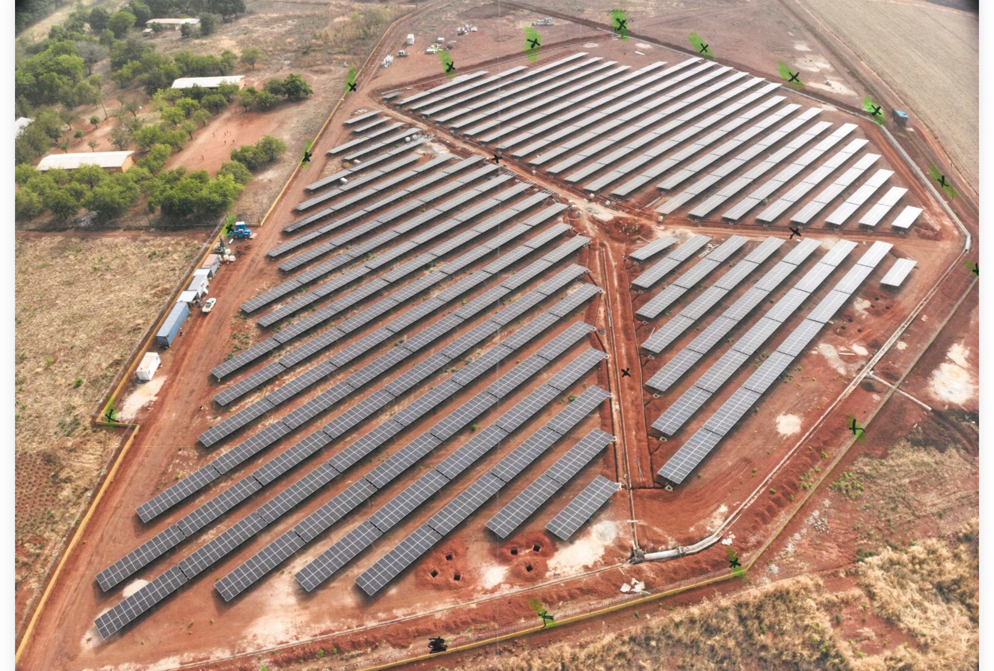 4MW Pile Mounting Solution in Côte d'Ivoire