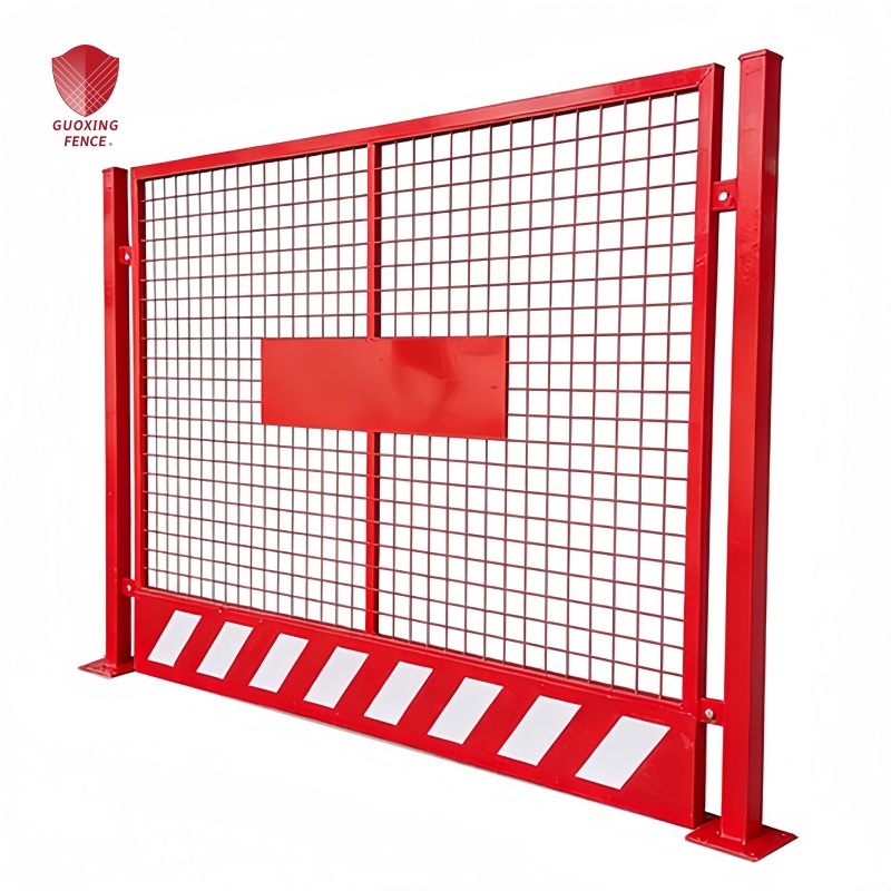 Edge Protection Barrier- Foundation pit fence